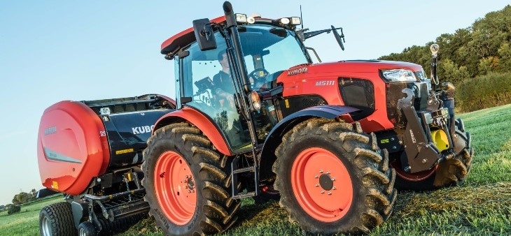 Kubota M5001 Kubota wprowadza na rynek nową serię traktorów kompaktowych EK1