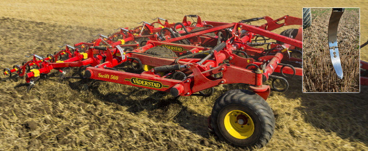 Vaderstad nakladki 50 80 kultywatory Kombajny Case IH 8230 w mokrej kukurydzy   FOTO