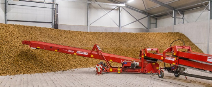 Grimme pryzmownik SL165 przenosnik podajnik Zalety systemu satelitów Galileo dla użytkowników sieci Case IH AFS RTK+