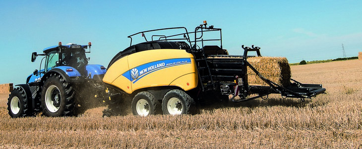 New Holland Big Baler Plus test prasy 2016 Väderstad Tour 2022