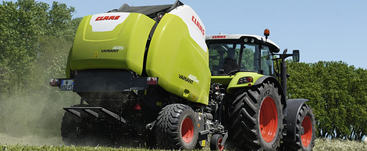 Claas Variant 480RC film animacja 3D Claas   nowy QUADRANT 3300 FC