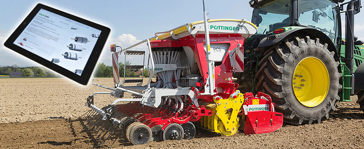 Pottinger aplikacja Potsem kalibracja siewnika Kombajny Case IH 8230 w mokrej kukurydzy   FOTO