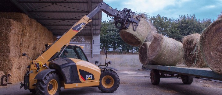 CAT TH306D Pokazy maszyn zielonkowych CLAAS w Dębowie   FOTO + VIDEO