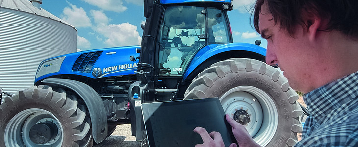 New Holland NHDrive nagroda SIMA 2017 Aluminiowa obudowa skrzyni biegów w rozsiewaczach POMOT