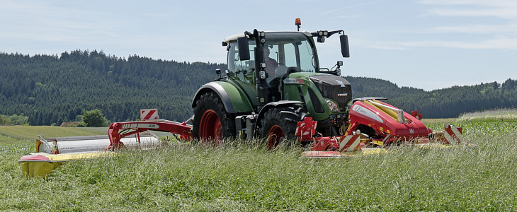 Pottinger Novacat RCB Nowości zielonkowe Pöttinger 2022   kombinacja kosząca NOVACAT V 10000