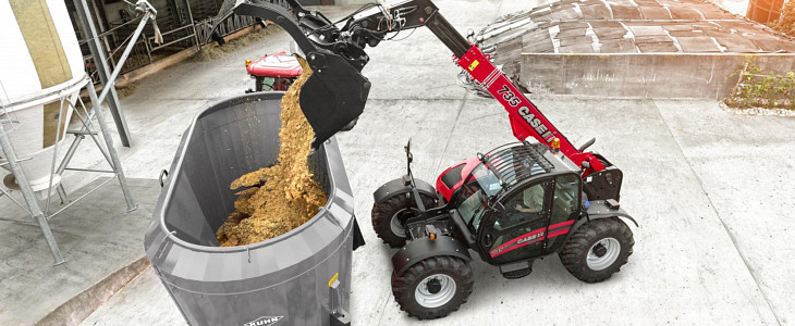 Case IH Farmlift zmiany konstrukcyjne 2017 Sierpień ze zmianami na podium sprzedaży ciągników