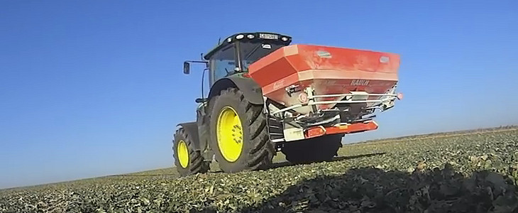 Filmy rolnicze rozsiewanie nawozow 2017 Ursus 1614 i McCormick 150 w załadunku – który lepszy? (VIDEO)
