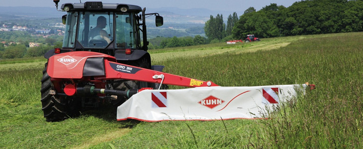 Kuhn GMD 1011 2017 Ponad 60 lat doświadczenia firmy KUHN w produkcji kosiarek bębnowych