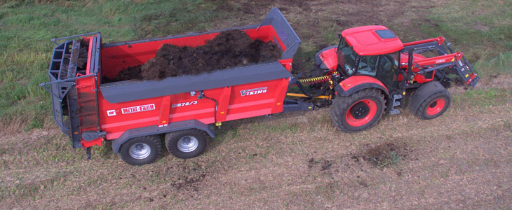 Metal Fach rozrzutnik 272 6 Viking 2017 Kultywator zawieszany New Holland SBMV 750   prezentacja   VIDEO