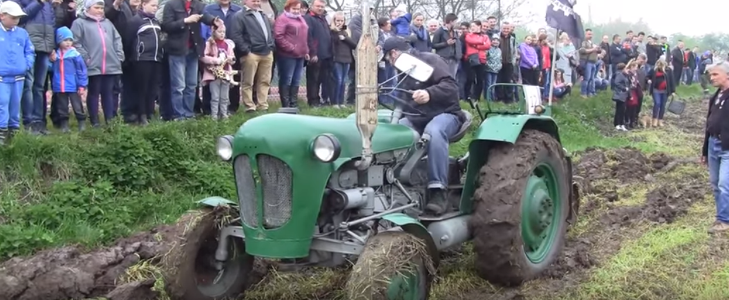 Konkurs orki zabytkowymi traktorami 2017 Retro traktory powróciły do Minikowa – VIDEO