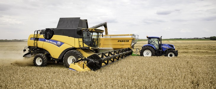 New Holland jaki wybrac kombajn New Holland świętuje półwiecze kombajnów Twin Rotor