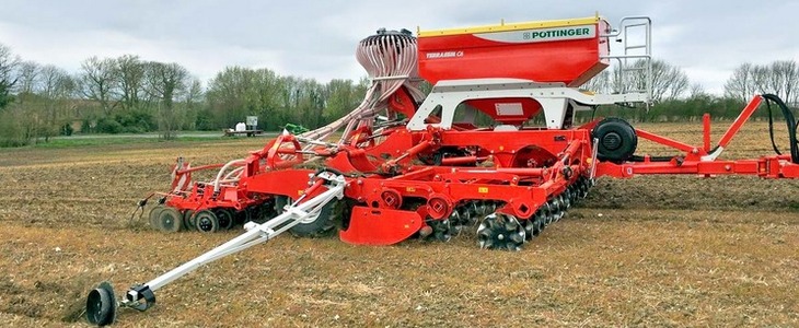 Pottinger Wave disc sekcja talerzowa uprawa pasowa AEROSEM PCS DUPLEX SEED ? siew kukurydzy w podwójnym rzędzie