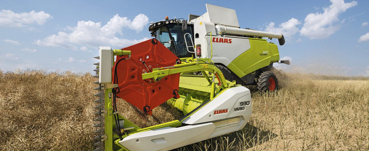 Claas Tucano 570 APS Hybrid System jak to dziala film Żniwa 2021   Nowy Claas Tucano 320 w rzepaku   VIDEO