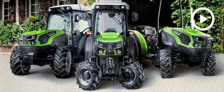 Deutz Fahr traktory sadownicze 2017 5DF Nowe ciągniki specjalistyczne DEUTZ FAHR serii 5DF/ 5DS / 5DV Stage V