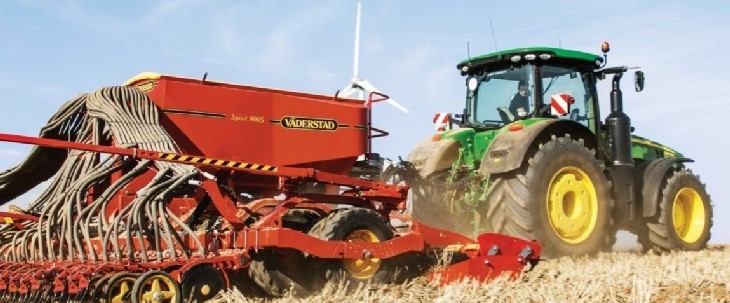 John Deere Vaderstad Massey Ferguson 5610   biegun południowy zdobyty