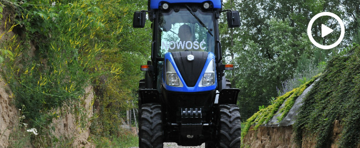 New Holland T4 F N V pokaz film Niskoplatformowe ciągniki New Holland T4 LP Tier 4A   debiut na targach SIMA 2017