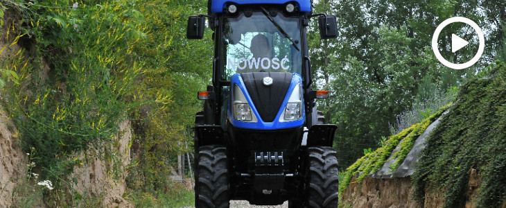 New Holland T4 F N V pokaz film Niskoplatformowe ciągniki New Holland T4 LP Tier 4A   debiut na targach SIMA 2017