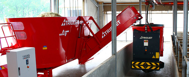 Triolient Triomatic robot zywieniowy dla krow Magazynowanie ? nowe znaczenie w dobie kryzysu