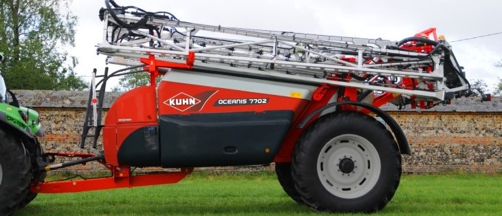 Kuhn Oceanis Kombajn John Deere nowej serii S700 w kukurydzy. Testy na polach CGFP   FOTO