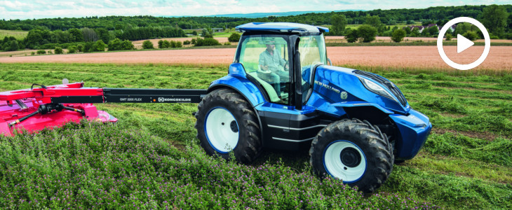 New Holland T6 Methane Power 2017 New Holland T6.180 Methane Power   cały czas w fazie testów