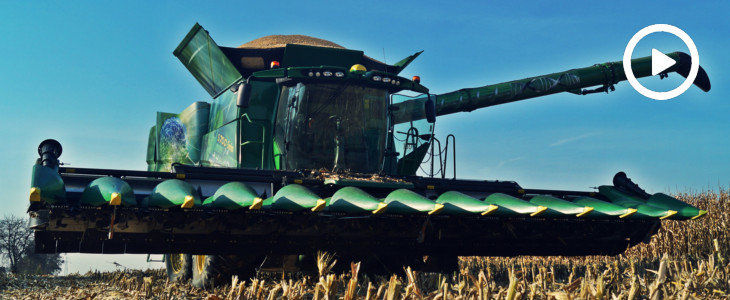 John Deere S700 test kukurydza 2017 film Wielkie maszyny z małych fabryk z ciekawą historią – kombajny Ploeger (VIDEO)