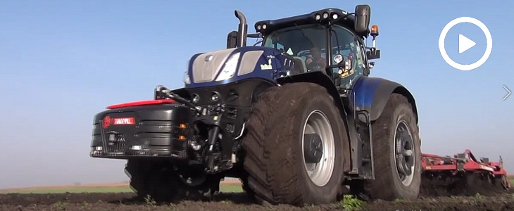 New Holland T7 315 HD test 2017 film Nowe kompaktowe ciągniki wielozadaniowe John Deere serii 2R