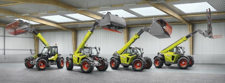 Claas Scorpion Nowe ładowarki CLAAS Scorpion Stage IV   więcej mocy i komfortu