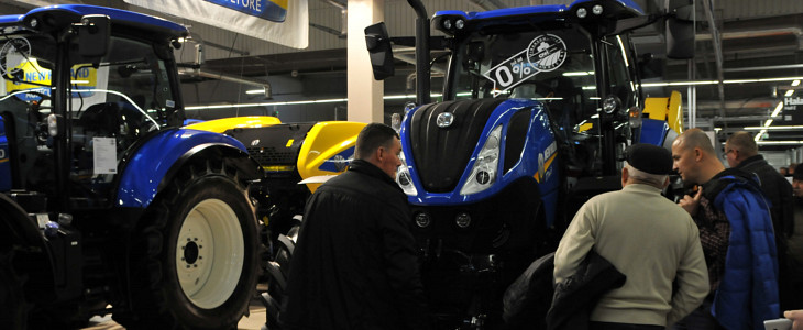 New Holland Centralne Targi Rolnicze 2017 Nowe ciągniki rolnicze   wzrost sprzedaży w marcu 2015