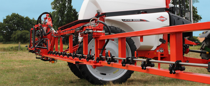 Kuhn Lexis 3000 nowe belki polowe Samojezdny opryskiwacz KUHN F40 Evo ? stworzony aby sprostać oczekiwaniom współczesnego rolnictwa