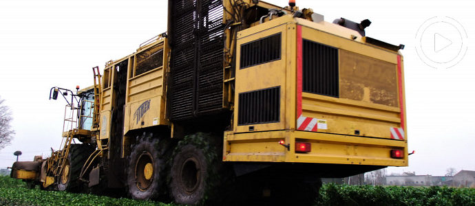 Kombajn Ropa Eurotiger kopie seler, w transporcie John Deere 4755