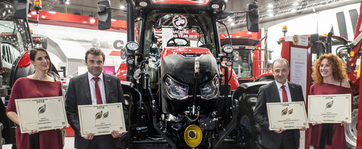 Case IH nagrody targi 2018 Nadjeżdża Case IH Maxxum Signature Edition