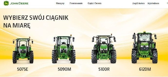 promocja ciągników John Deere