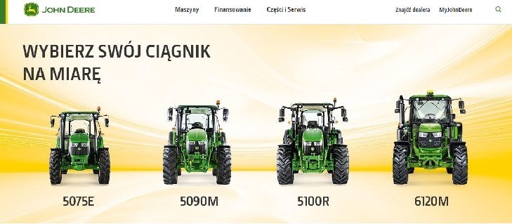 promocja ciągników John Deere