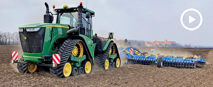 Farmet Fantom 1250 PRO John Deere RX Efektywna podorywka, w polu Fendt 930 z kultywatorem Farmet Turbulent 5   VIDEO