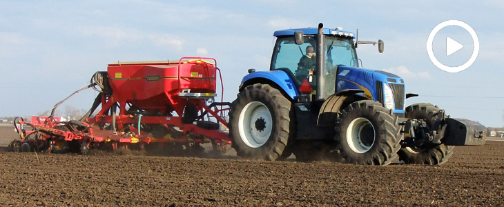 New Holland T8 Vaderstad Spirit siew pszenicy 2018 film Przegląd przedsezonowy agregatu Väderstad Spirit – na co warto zwrócić uwagę?