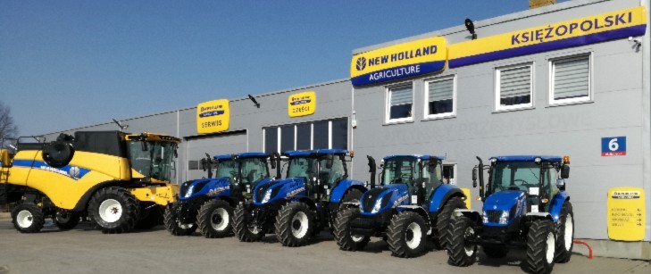 New Holland Księżopolski Majowe pokazy polowe New Holland