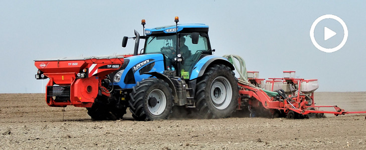 Landini 7-175 + Kuhn TF 1500 + Gaspardo - efektywny siew kukurydzy na 8 rzędów