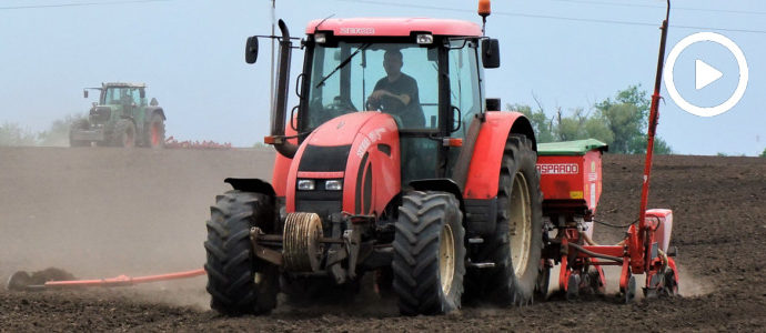 Zetor Forterra 11741 + Gaspardo i Fendt 920 + Kongskilde - siew kukurydzy 2018