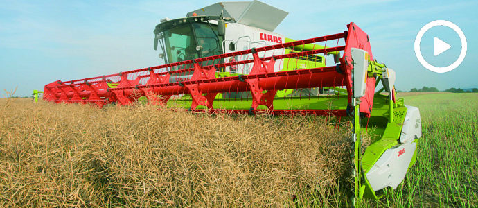 Największe hedery Claas 1080 i 1230 VARIO ? Jak to działa? (VIDEO)