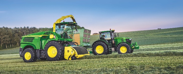 John Deere sieczkarnia 8500i Pokazy Mistrzów Pola   testujemy maszyny rolnicze w terenie