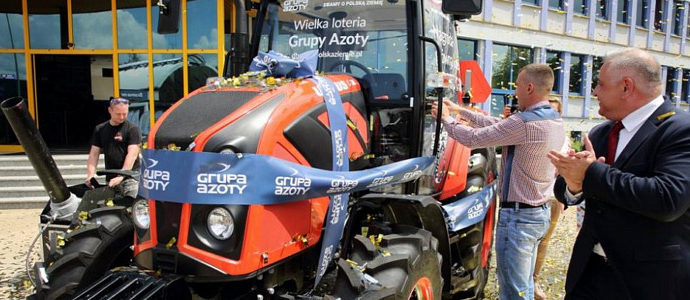 URSUS C-380 trafił do zwycięzcy loterii ?Dbamy o polską ziemię?