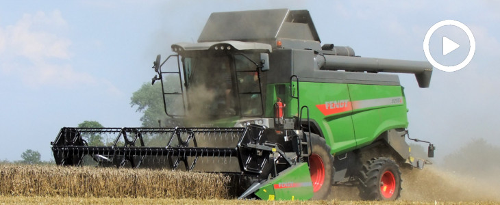 Fendt 5255L MCS Agrolmet 2018 film Zielone żniwa z maszynami FENDT ? Minikowo 2018   VIDEO