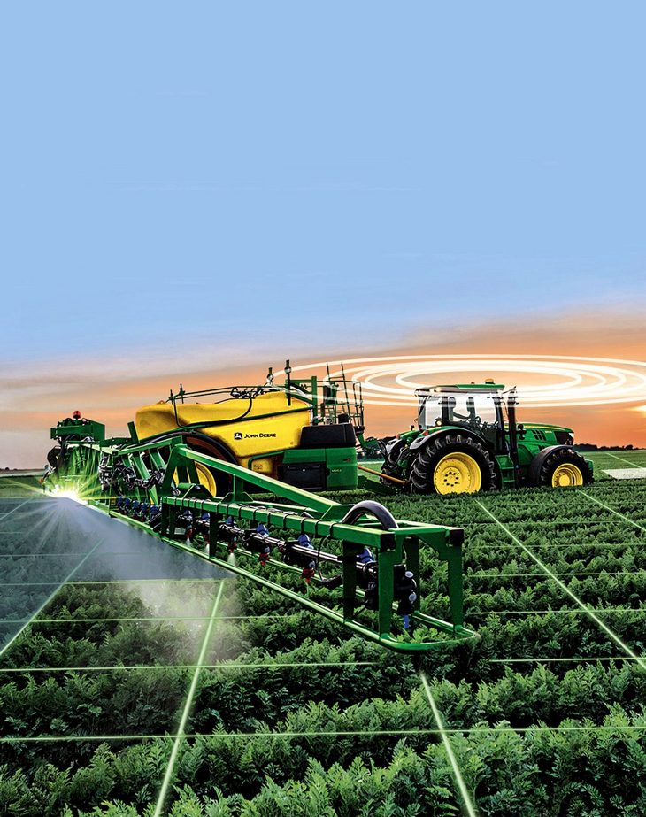 John Deere rolnictwo precyzyjne oprysk Ekonomia i ekologia, czyli dwa główne czynniki motywujące do zmian