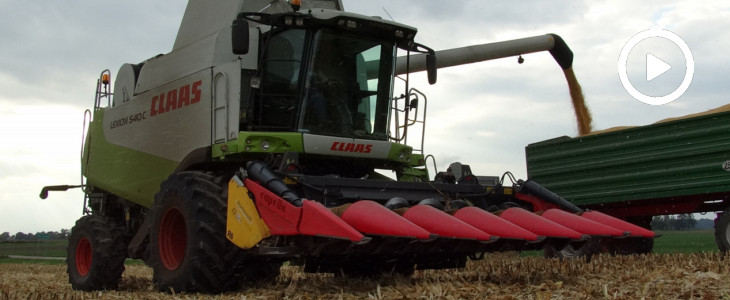 Claas Lexion kukurydza 2018  film Zostań najlepszym kierowcą ciągnika w Europie na Valtra Demo Tour 2017
