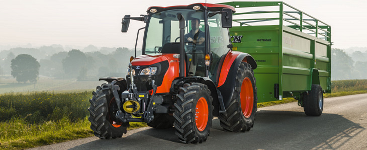 Kubota M4002 Kubota wprowadza na rynek nową serię traktorów kompaktowych EK1