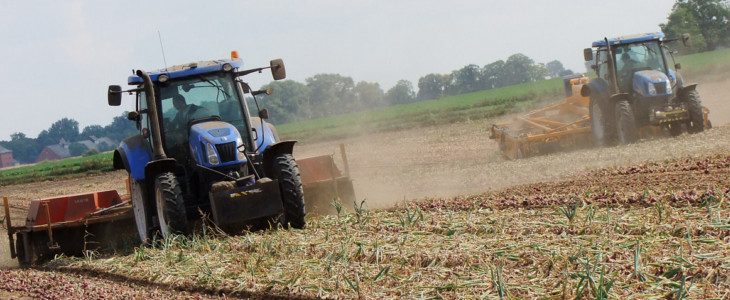 New Holland kopanie cebuli 2018  film Elektryczna minikoparka New Holland E15X – innowacyjna maszyna o szerokim zastosowaniu