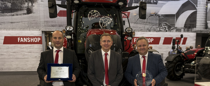 CaseIH Maxxum 145 Traktor Roku 2019 Nowości Case IH na AGROTECH 2018 w Kielcach