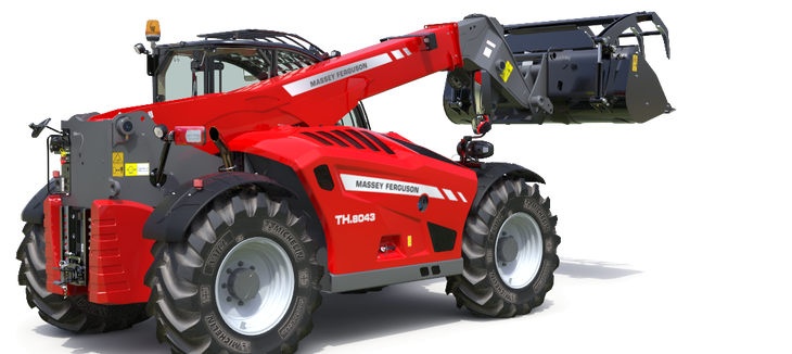 Massye Ferguson th8043 Wydajność i produktywność w wydaniu DEUTZ FAHR: nowe modele TTV serii 7.
