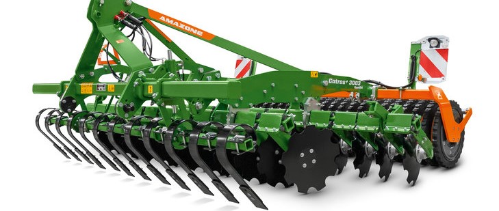 catros special z crushboard Amazone Catros+ TX o nowych szerokościach roboczych