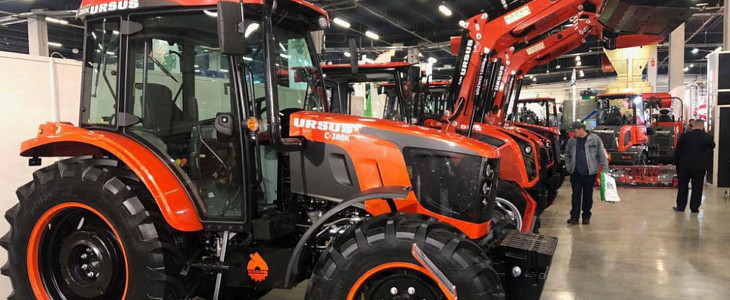 Ursus C380K nowosc 2019 URSUS na targach Agritechnica 2015 w Hanowerze